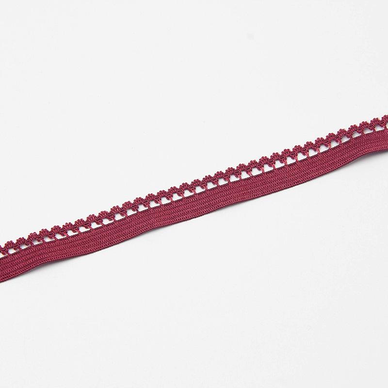 1cm Crescent Lace Elastic Webbing for Skirts & Underwear Edge Trim