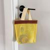 Mesh Pool Toted Bags Mesh Beach Bags with Zipper for Swim,Travel Small Cosmetic Bag Handbags Portable Toiletry Bags