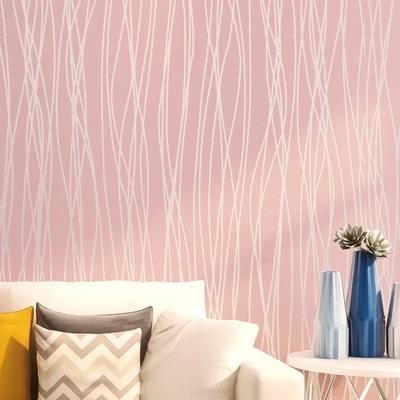 Solid Color Non-woven Wallpaper Rolls for Living Room Bedroom TV Background Decor Modern Home Decoration Tapeta Winylowa