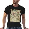 Antique Engraving French Money Tshirt Casual Soft Cotton Short Sleeve Tee
