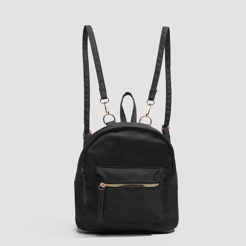 

Foldable Backpack Lightweight Double Shoulder Bag for Women Small Sports Fitness Nylon Casual Student High-end Feel Ladies Oxford Cloth