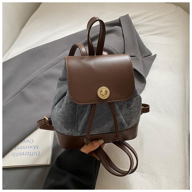 

A Niche and Stylish Backpack A Women s Hand-held Bucket Bag A Casual Backpack with A High Level of Appearance синій