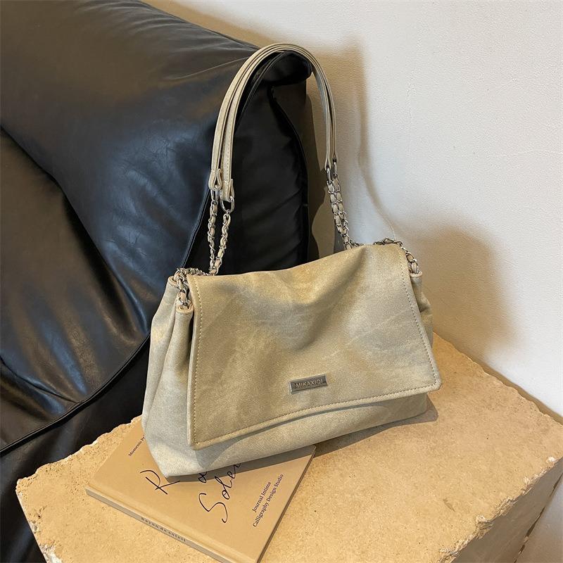 Casual Flip Chain Shoulder Bag Summer New Simple Large-capacity Bag Trendy Versatile Messenger Bag