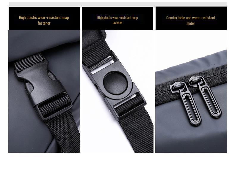 Men's Fashionable Oxford Cloth Crossbody and Shoulder Sling Bag
