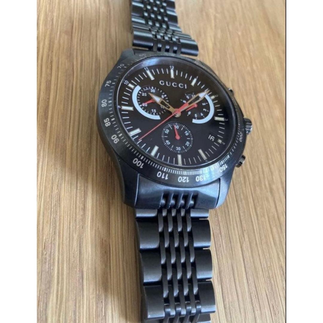 Used GUCCI Watch Quartz G Timeless 126.2 Men s Black