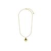 Collier - LUXENTER - Ankyo - Lapis-lazuli naturel - Finition or jaune 18 carats - Acier hypoallergénique