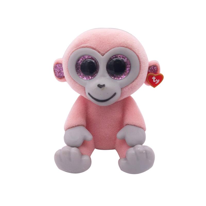 TY Mini Big Eye Handdrawn Collection Dolls Cute Pet Flamingo Penguin Owl Unicorn Seal Maicho Dog Toys Display Decorative Dolls