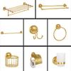 MDNG Gold Double Towel Rack