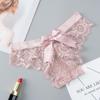 Lady Amazing Lingerie Lace G String Underwear Female T-back Sexy Fashion Thong Ladies Back Bow Transparent Panties