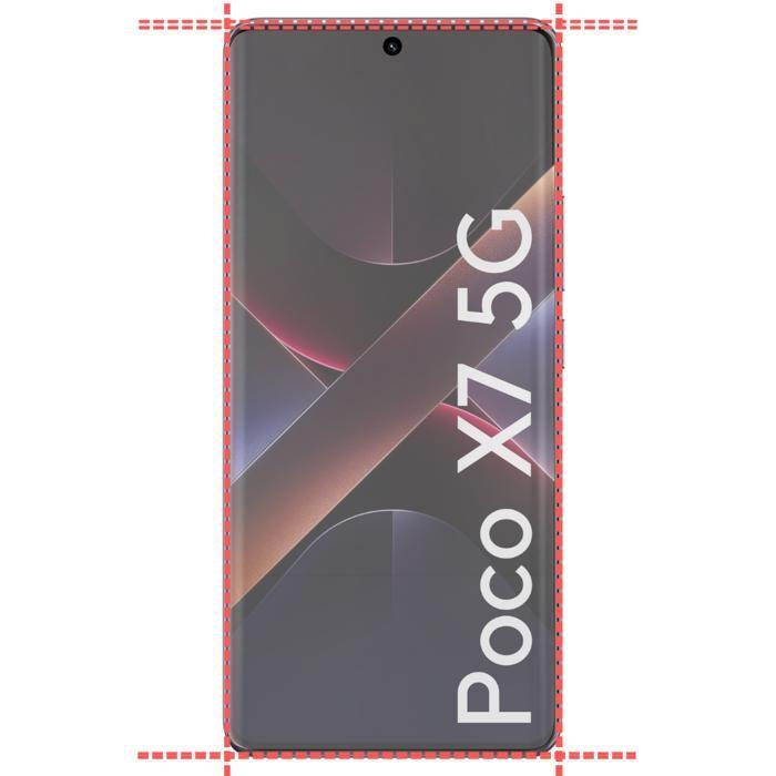 Tempered Glass - Phonillico® - Xiaomi Poco X7 5G - Pack of 4 - Screen Protector - Scratch Resistant