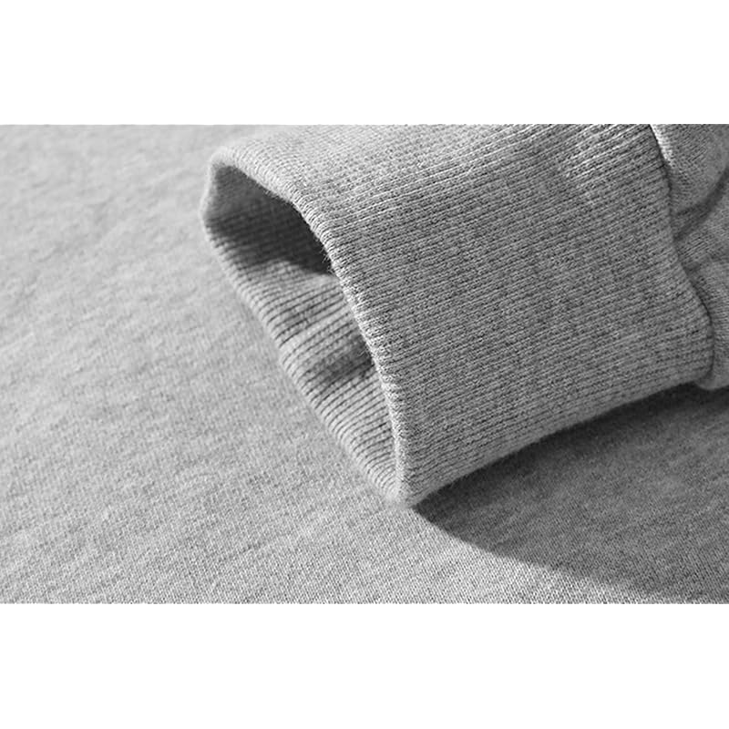 [EASTEMPO] ladies trainer spring long sleeve Relaxing Plain color Fashionable casual cute large size (JP, alphabet, XL, gray)