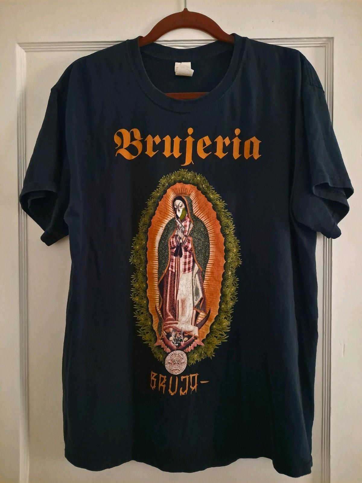 BRUJERIA  BRUJO  Black L 2011 Rare XL
