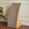Crazy Owner Curved Standing Cat Scratcher