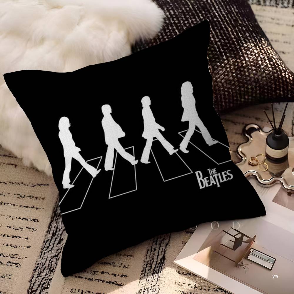 Rock Stand HD B-Beatles Kissenbezüge Heimtextilien Dekorative Kissenhülle Hochzeit Superweicher Kissenbezug