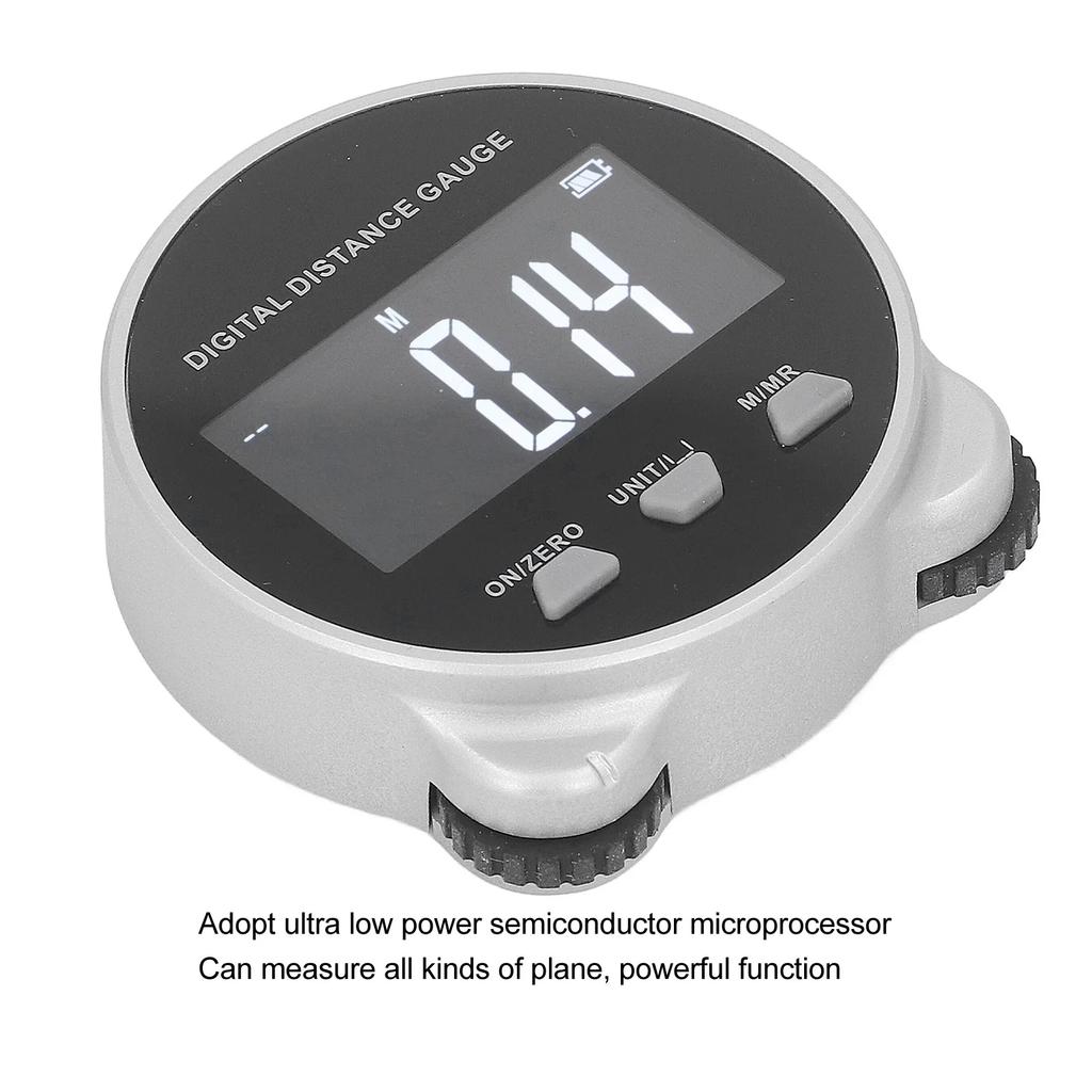 Microprocessor Electronic Rolling Ruler Tape Measure Digital Display Roller Ruler 199.999m Semiconductor for Measurement Tool