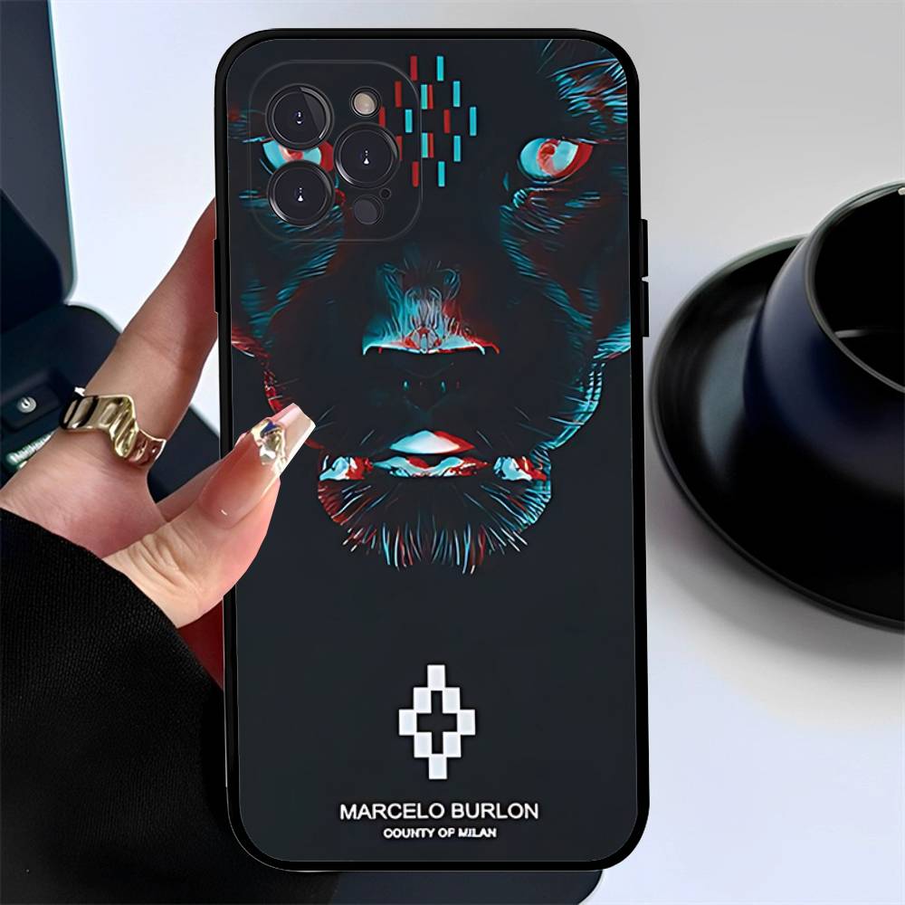 

Fashion Burlons Design-Marceloes Phone Case For IPhone 14 Plus 13 Mini 11 16 15 17 Pro Max Protection Shockproof iPhone 17