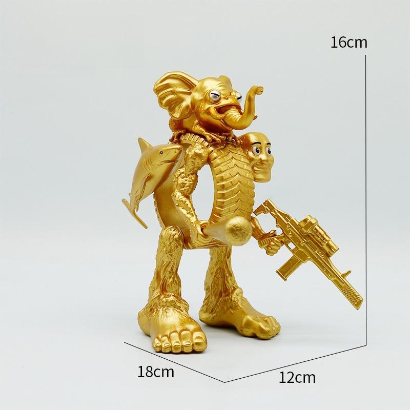 34 Style Italian Brainrot Figures Toys Tung Tung Tung Sahur Tralalero Tralala Anime Action Figurines Ornament Ornaments Decor