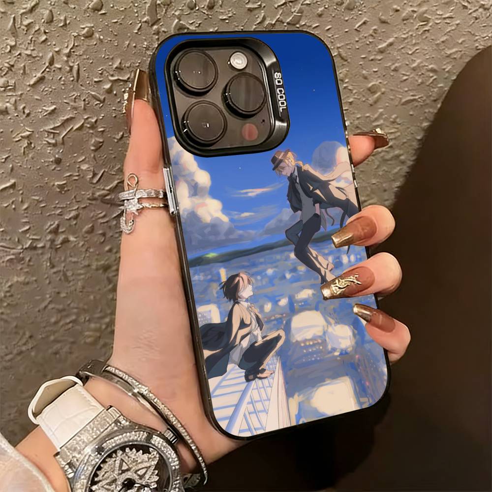 BSD D-Dazai Osamu   Phone Case For iPhone 17,16,15,14,13,12,11 Plus,Pro Max,XS,Colorful Silver Phone case Funda Cover