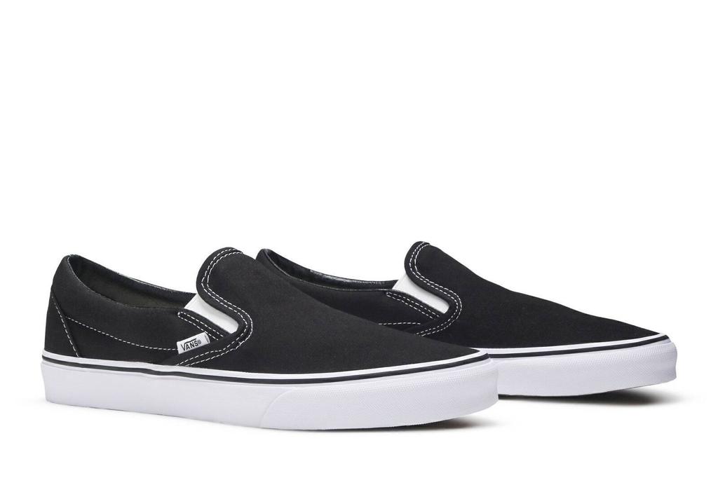 Vans Classic Slip-On 'Black White' VN000EYEBLK Men's Shoes