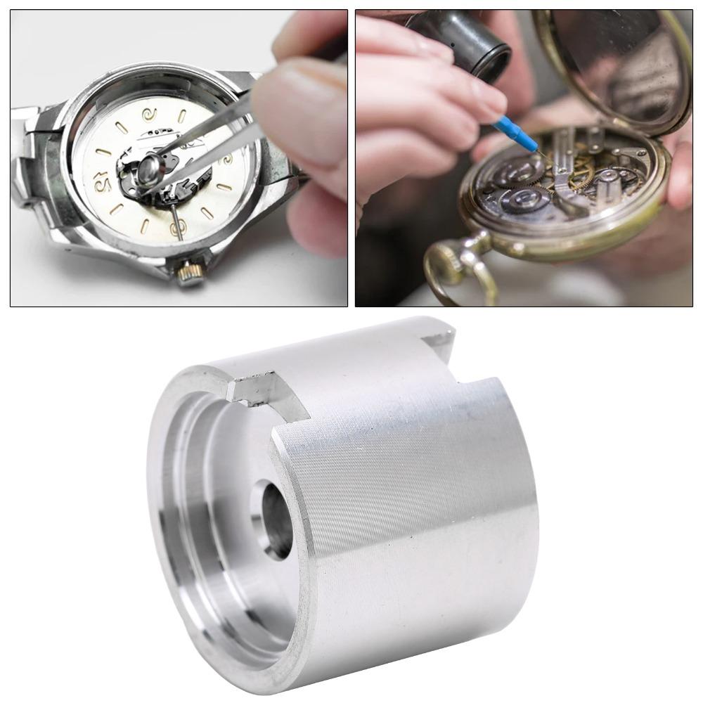 Good Fixation Watch Movement Holder Silver Color Repair Assembly Tool Watch Assembly