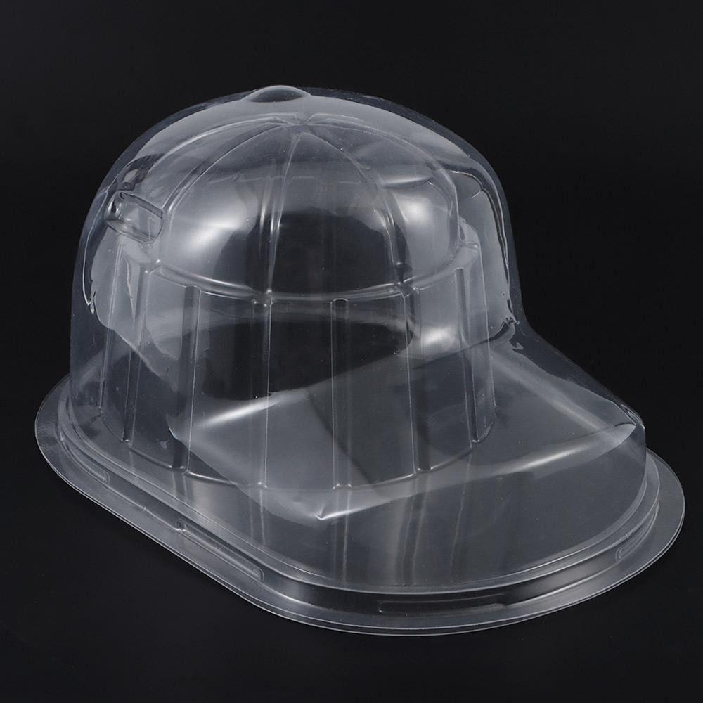 Curved Brim PVC Hat Storage Box Transparent Hat Display Case Gifts Cap Organizer Box