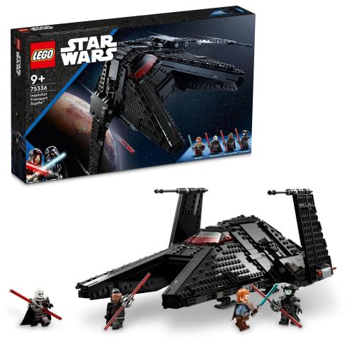 LEGO Star Wars Inquisitor Transport Scythe? 75336 Toy Blocks Gift Space Boat for Boys Ages 9 and Up