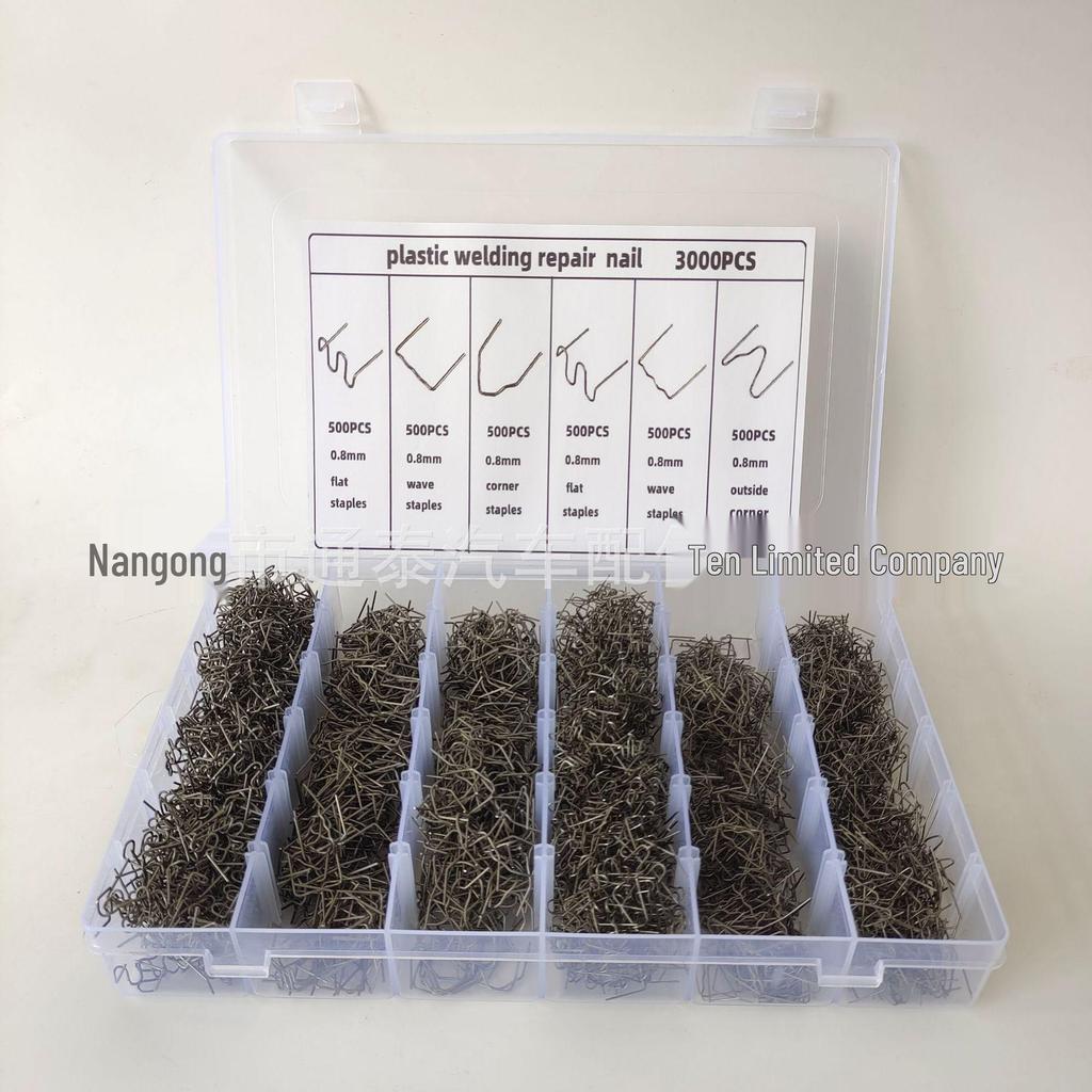 Kunststoffschweißgerät für Autostoßstangenreparaturen mit Schweißnägeln