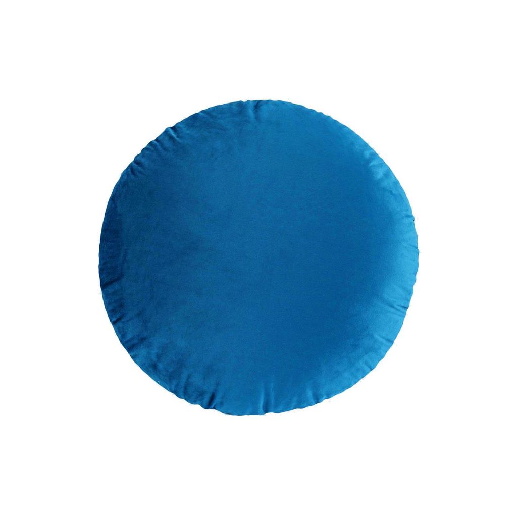 Runder Kissenbezug aus niederländischem Samt: Bequemes, einfaches Sofa-Kissen für Zuhause und Büro
