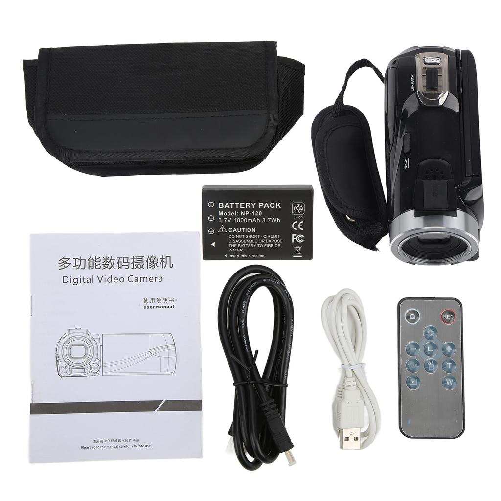 28MP Ultra HD Handheld DV with 3.0in Screen Long Endurance Professional Digital Video Camera