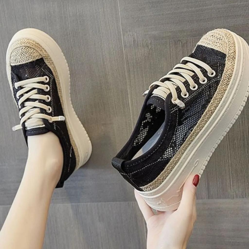 Comfortable Fisherman Shoes Women's Spring Summer Slip-on Flats Mesh Shoes