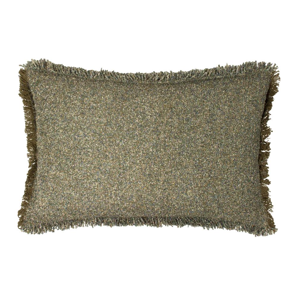 Yard Doze Reversible Fringe Cushion Cover