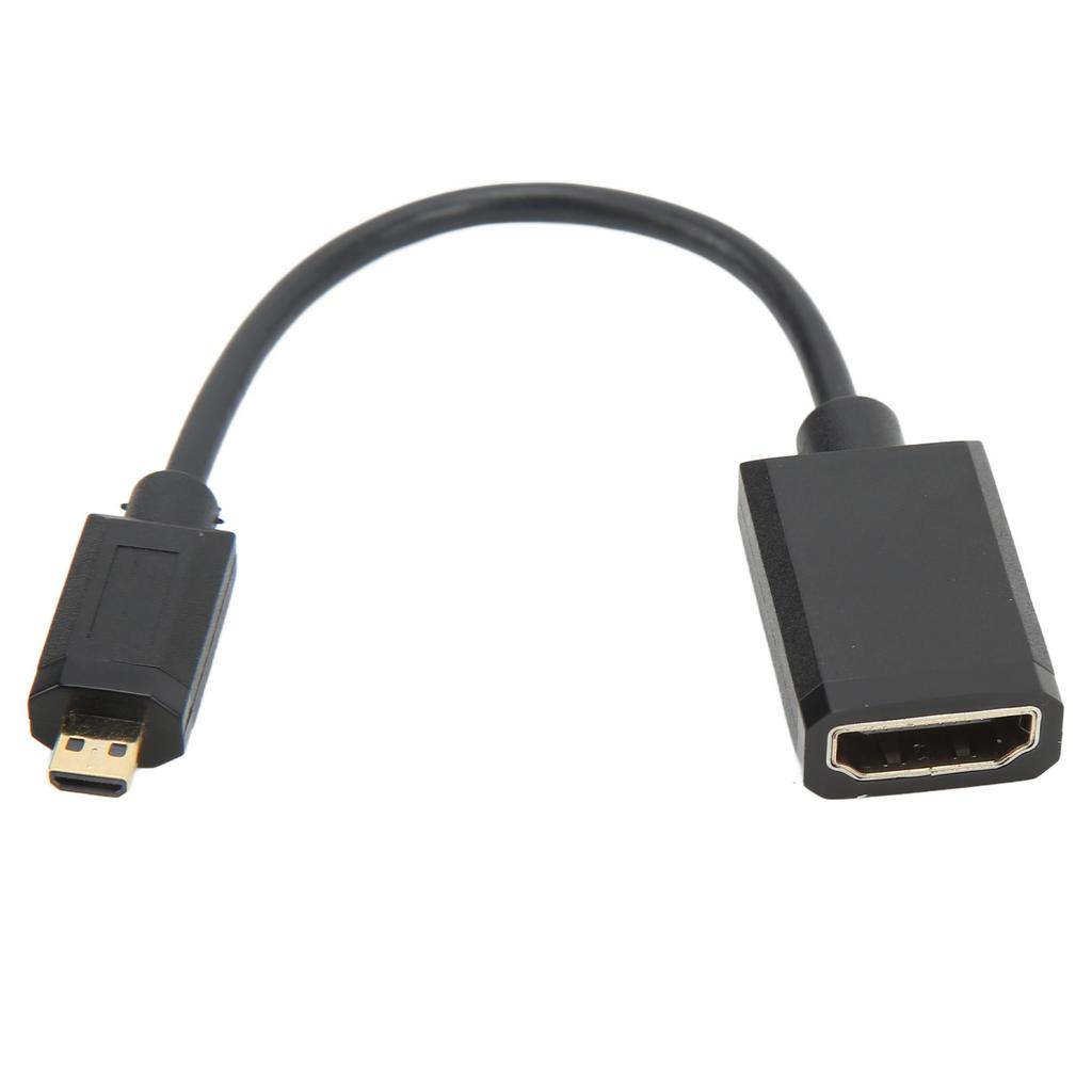 4K 60hz HD Output Male To Female Cable 15cm OD3.2mm HD Multimedia Interface Adapter for Camera TV