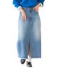 Skirt Denim Skirt 0H000063100 Light Indigo [American Holik] A-line
