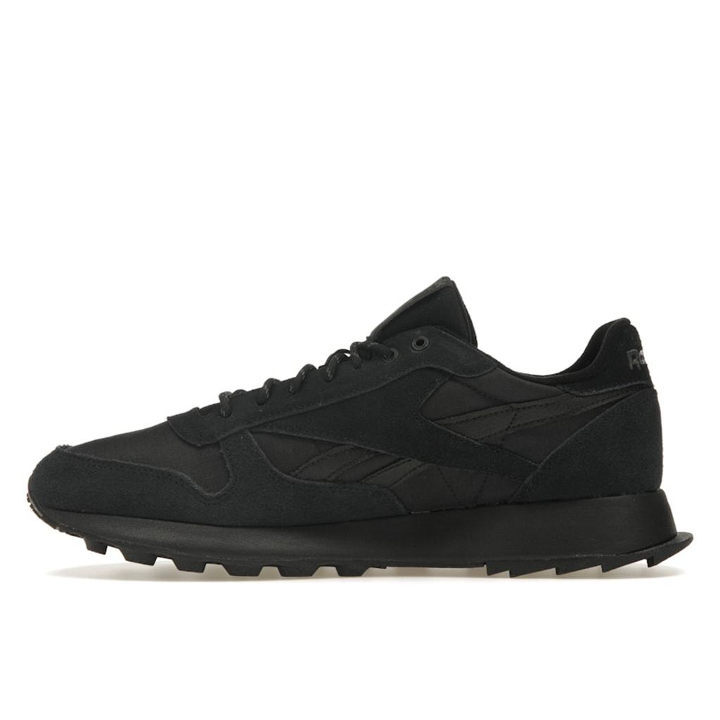 Reebok Klassisk Lær Svart Unisex Sneakers Core-Black Pure-Grey GY1542
