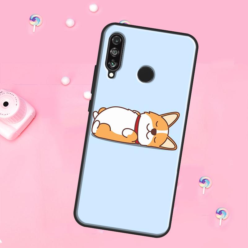 Cute Corgi Dog For Huawei Nova 10 9 SE 3i 7i 8i 11i 12i Y73 Y90 Y70 Y72 Y61 Y91 P60 Pro P30 P40 Lite Case