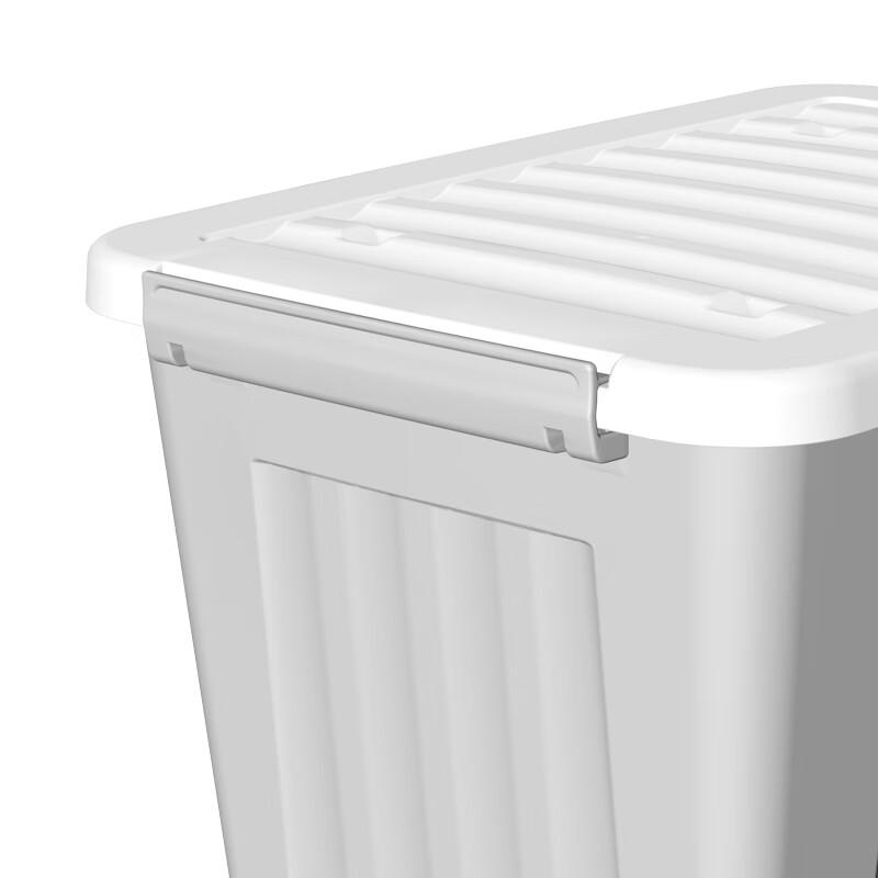 SPACEXPERT Extra Large Plastic Storage Box with Wheels