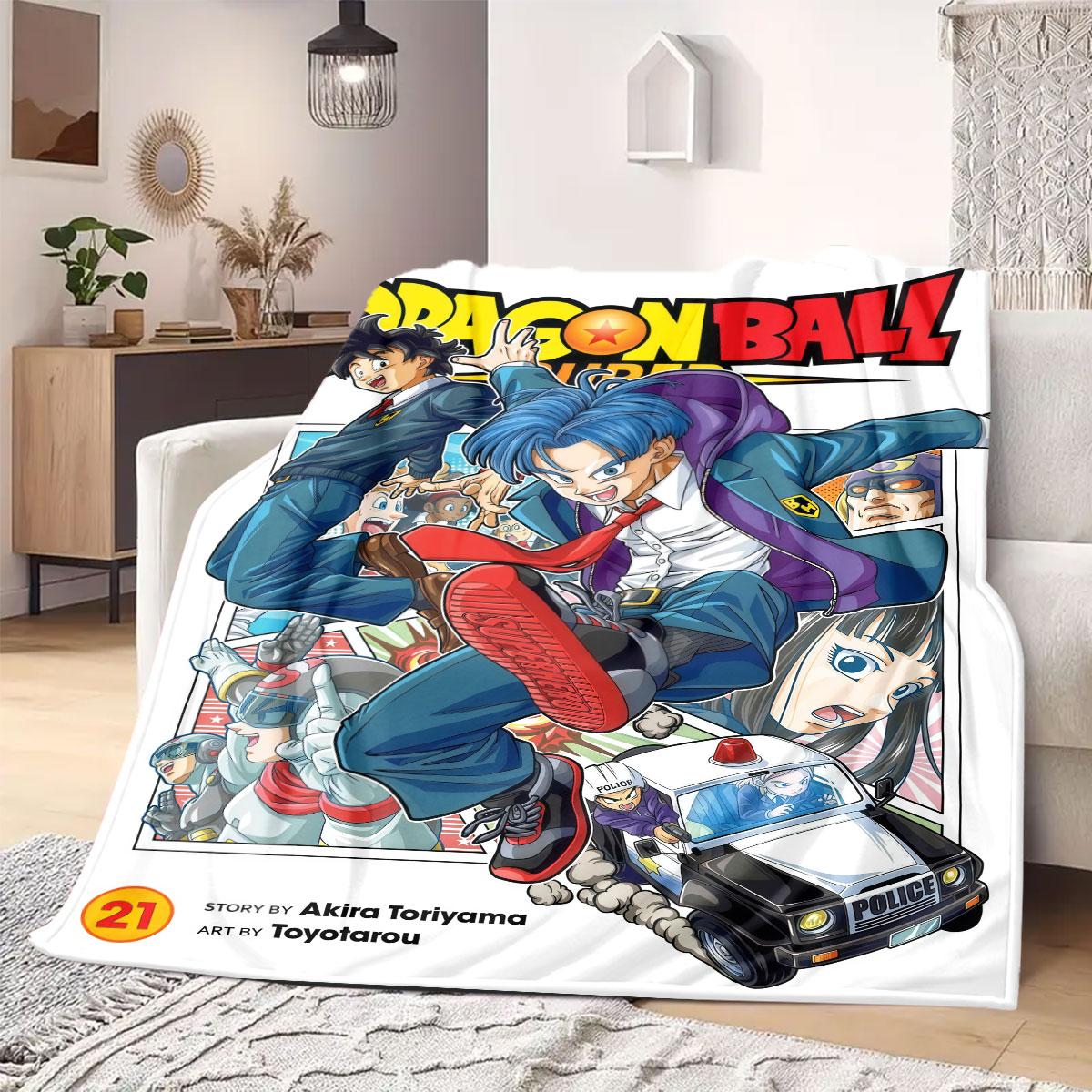 

Goku Super Saiyan Flannel Blanket Warm,Comfortable,Suitable for Bedrooms,Sofas,Beds,Chairs,Picnics,Travel 75x90cm