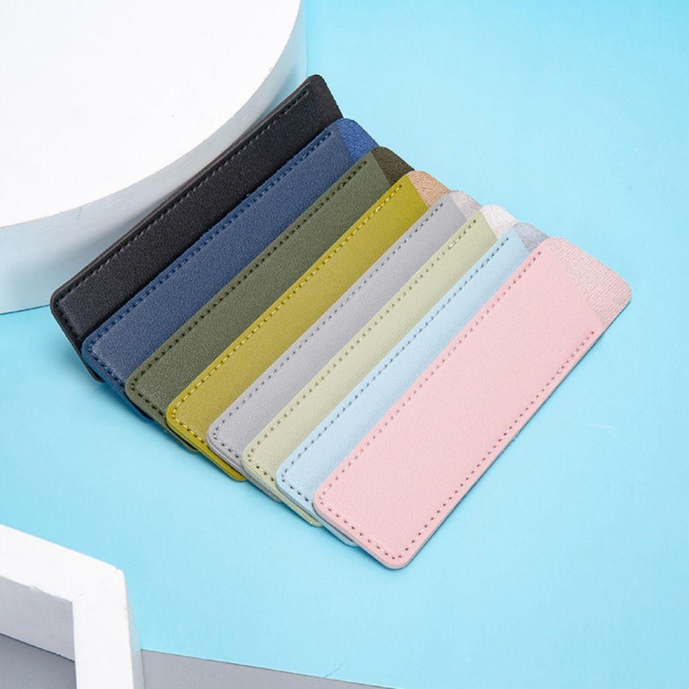 Holder Pen Protective Bag PU Leather Pen Sleeve Pouch Pencil Case Leather Pen Bag Exquisite Gifts
