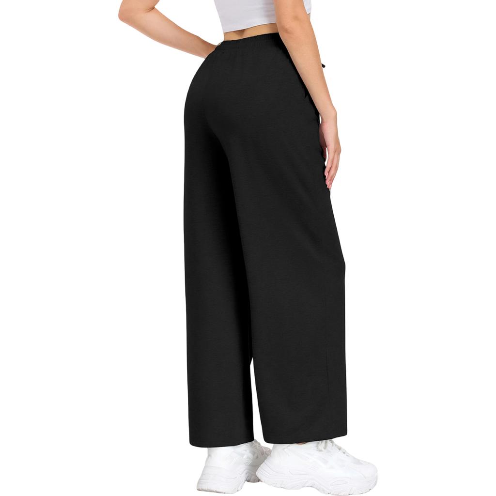 Damen Locker, Sitzend, Hoch,taillierte Jogginghose Mit Taschen, Lässige Trainingshose