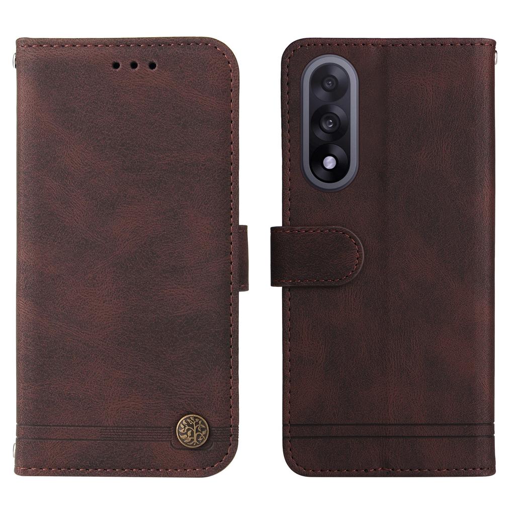 For OnePlus Ace 5 Ultra 5G/OnePlus Nord 5 5G Leather Wallet Cases Skin Touch Phone Cover Stand with Strap