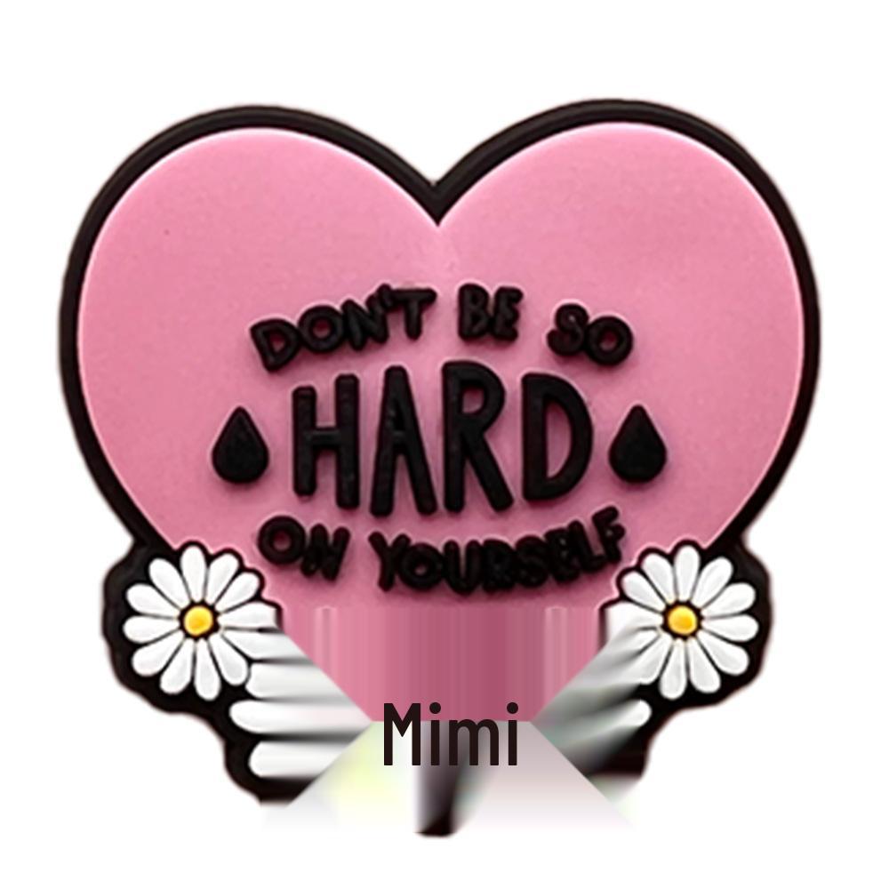 Self-Care Clog Flower Buckle - Love Yourself Series