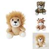 Children's Plush Toy With Cute Lion Tiger Giraffe Design Fast Shipping