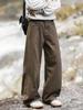 Men's Autumn Casual Retro Wide-Leg Cotton Pants