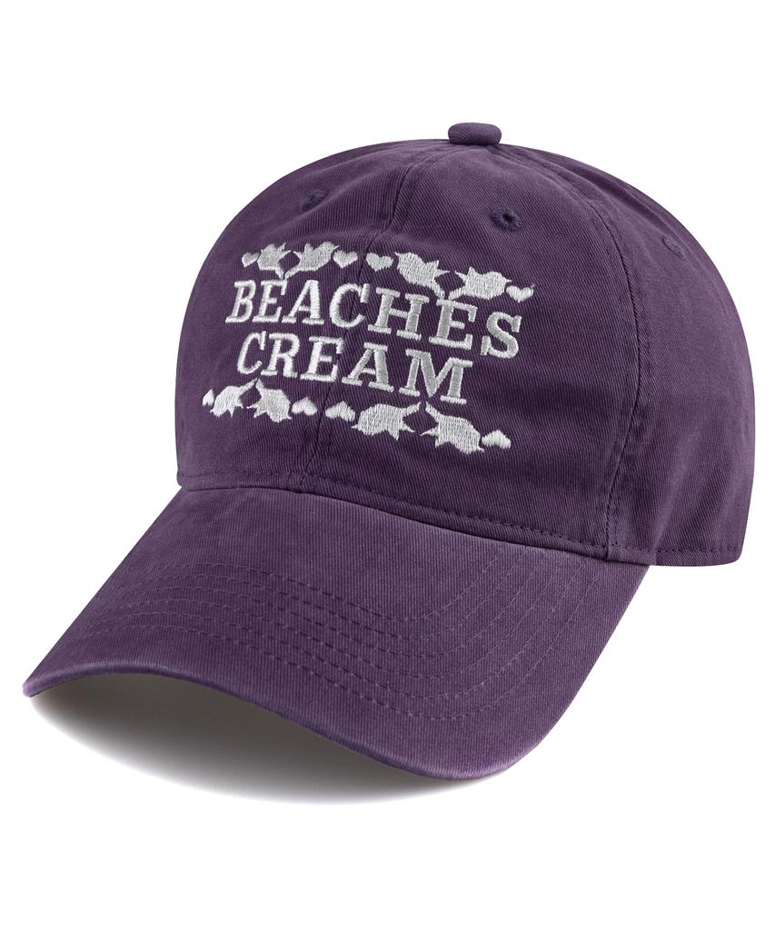 Bichiseuaenkeulim Love Piece Cation Ball Cap-Purple