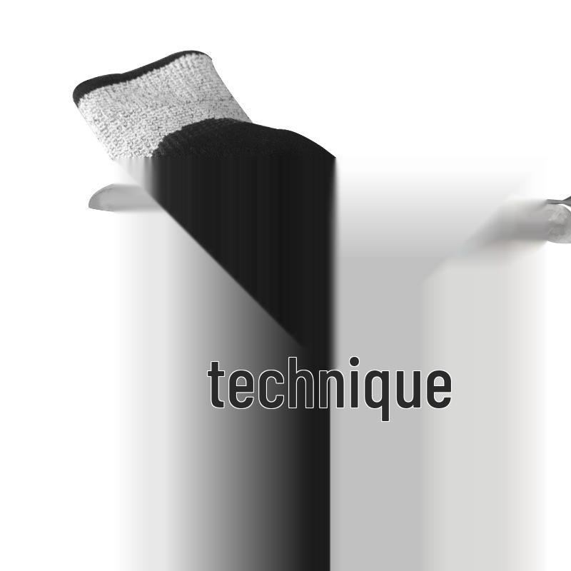 Level 5 Cut-Resistant PU Coated Industrial Gloves - Non-Slip, Wear-Resistant, Cut-Proof Safety Gear