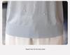 Stylish Summer Ice Silk Short-Sleeve Top for Mom - Knitted Cardigan T-shirt for Middle-Aged & Elderly Women, 2026 Collection