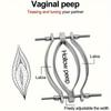 Schamlippenspreizergurt mit Klemmclip Klitoris gespreizte Muschi offene Vagina Stimulator SM Bondage Sexspielzeug