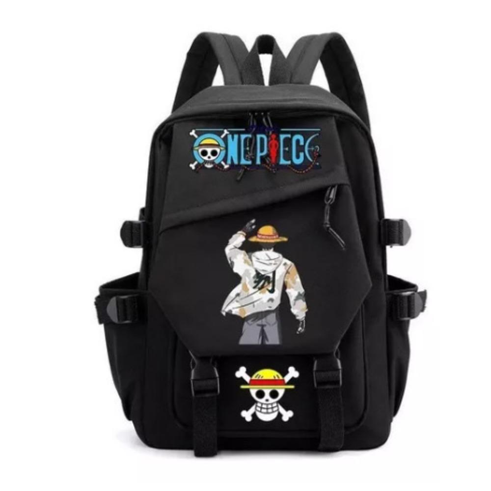 ONE PIECE High School Junior High School Student Elementary School Bag Luffy Fashion Trend Large Capacity Teen Backpack