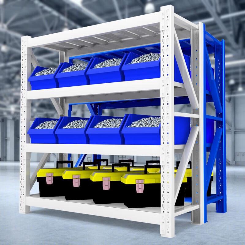 Lai Cai Light-Duty 4-Tier Metal Storage Rack