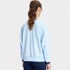 FILA 2023 Autumn New Knit Pullover Simple Loose Tennis Sports Sweatshirt Women sweatshirt Ice-Blue A11W333203F-LB